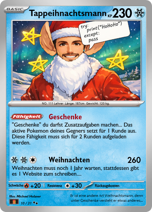 Tappeihnachtsmann
